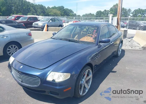 2006 Maserati Quattroporte Executive Gt/Sport Gt из США, поврежденный, VIN ZAMCE39A160021388